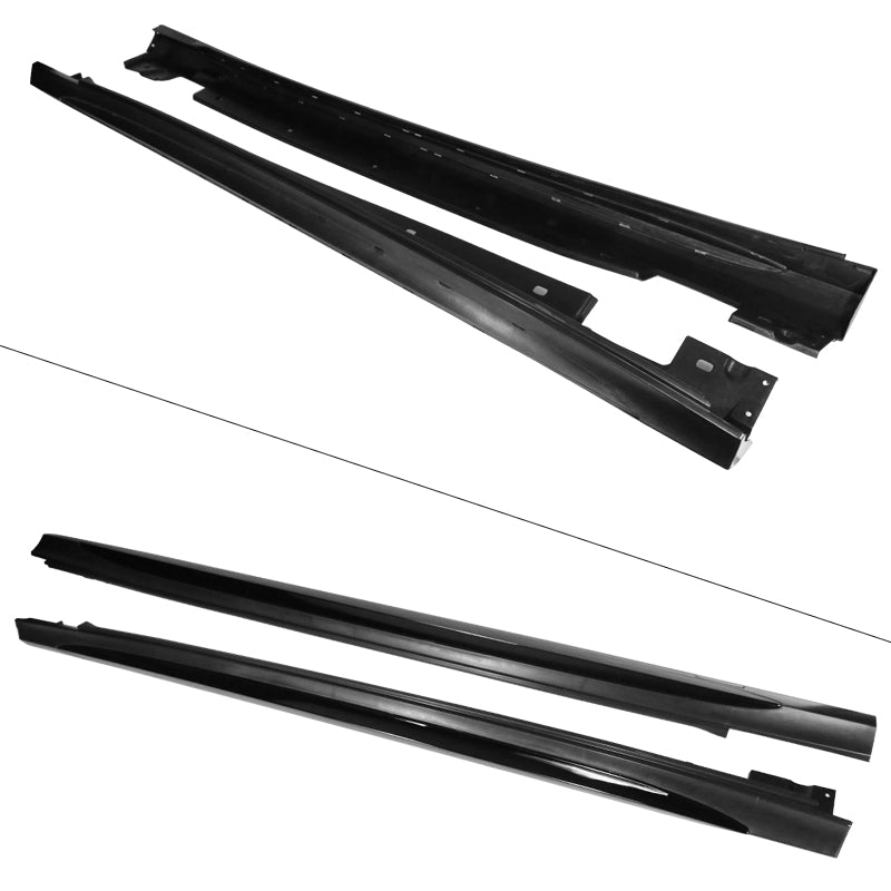 2014-2016 Benz W212 S212 E Class AMG Style Side Skirts Extension PP