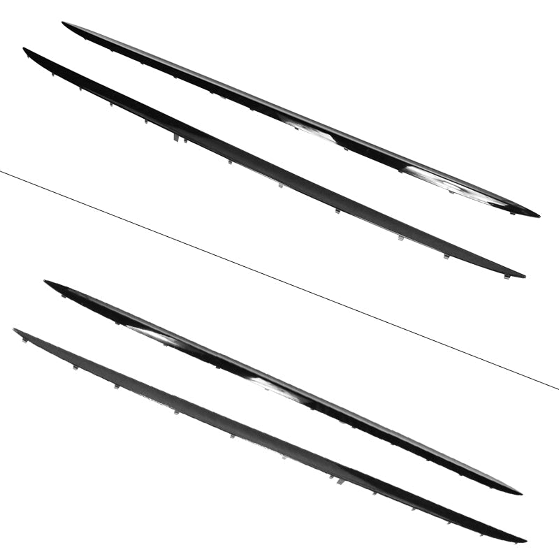 2014-2016 Benz W212 S212 E Class AMG Style Side Skirts Extension PP