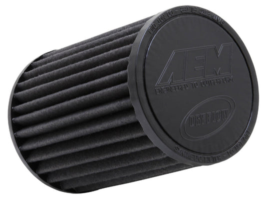 AEM Induction AEM Dryflow 3.5in. X 7in. Round Tapered Air Filter 21-2047BF