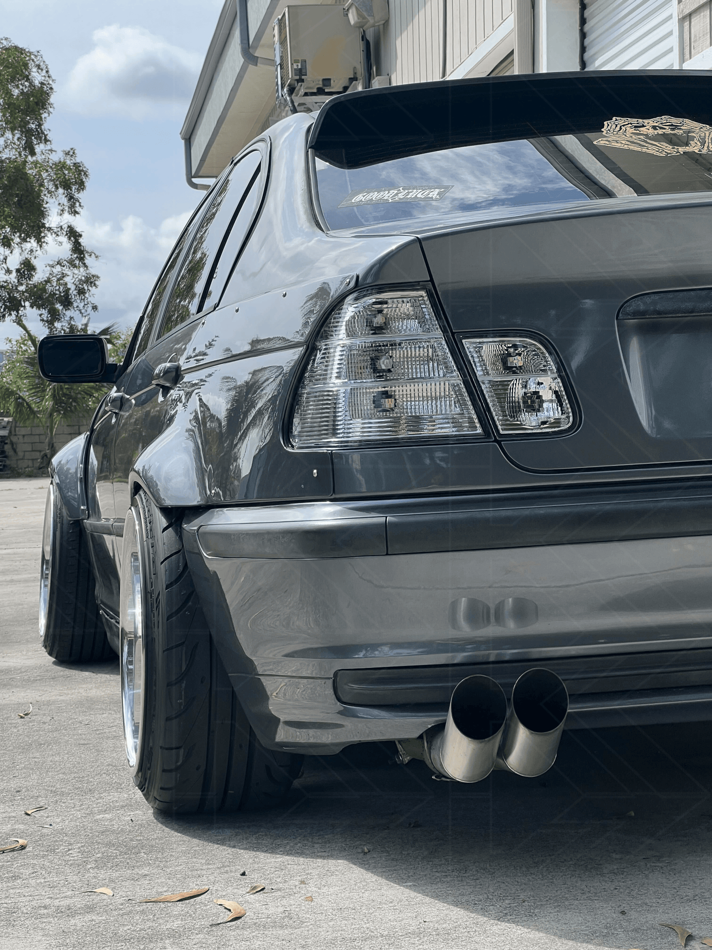 BMW 3-Series E46 Sedan Clear Tail Lights (1998-2006)