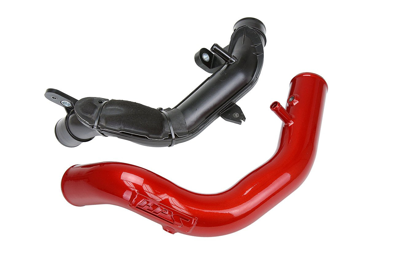 HPS Performance Products HPS Intercooler Hot Charge Pipe with Silicone Boots 2018-2022 Lexus RC300 2.0L Turbo , 17-122