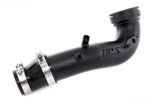 HPS Performance HPS Intercooler Cold Side Charge Pipe, BMW 2010-2019 X6 3.0L Turbo N55, 17-127