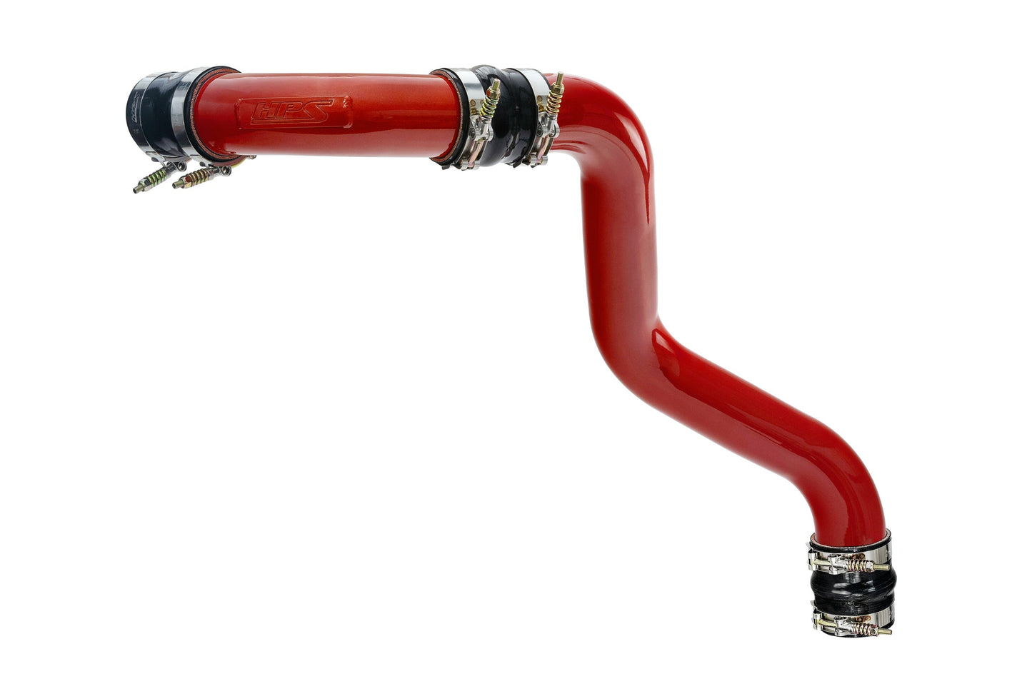 HPS Performance HPS Intercooler Charge Pipe Hot Side, 2017-2019 Chevy Silverado 3500 HD Duramax 6.6L V8 Diesel Turbo L5P, 17-146