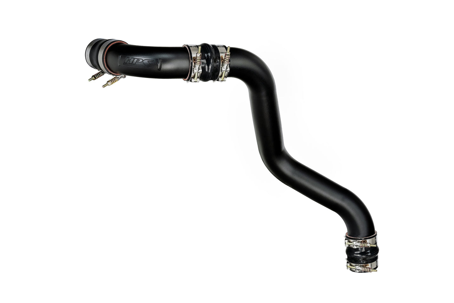 HPS Performance HPS Intercooler Charge Pipe Hot Side, 2017-2019 GMC Sierra 3500 HD Duramax 6.6L V8 Diesel Turbo L5P, 17-146