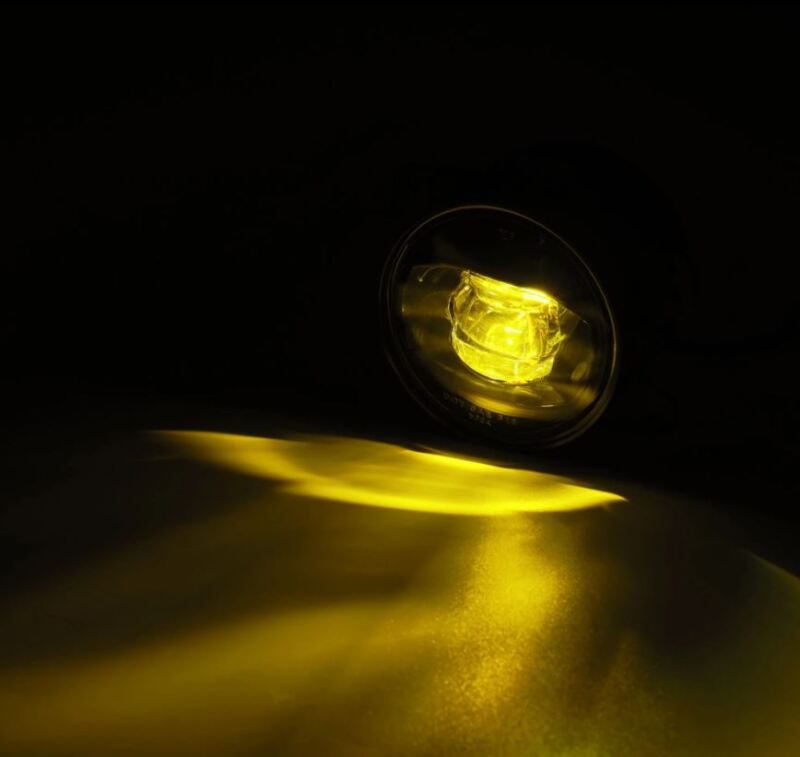 AlphaRex Universal Chrysler/Dodge/Hummer/Jeep DoubleTap Dual Color LED Proj Fog Lights - White/Amber 210004 *Discontinued