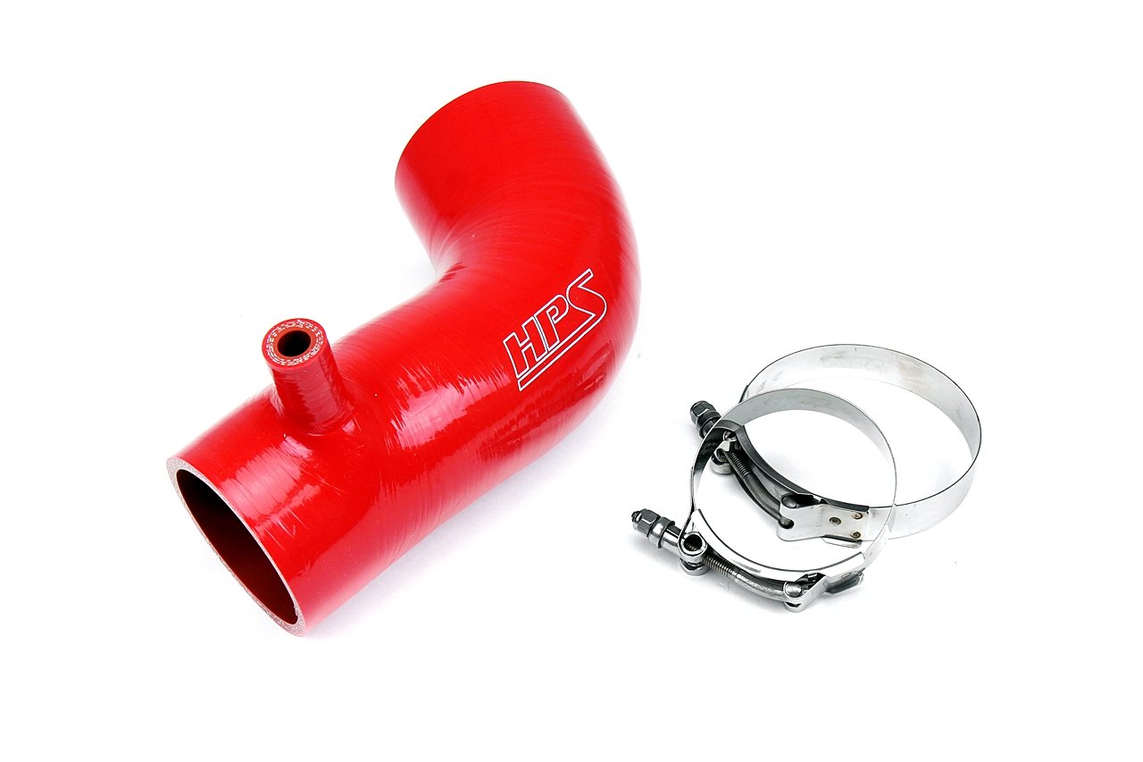 HPS Performance HPS Silicone Air Intake Kit Post MAF Hose Honda 2012-2015 Civic Si 2.4L Coupe & Sedan, 17838