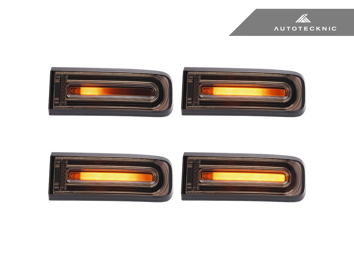 AutoTecknic Smoked Sequential Tail Light Set - Mercedes-Benz W463A G-Wagon