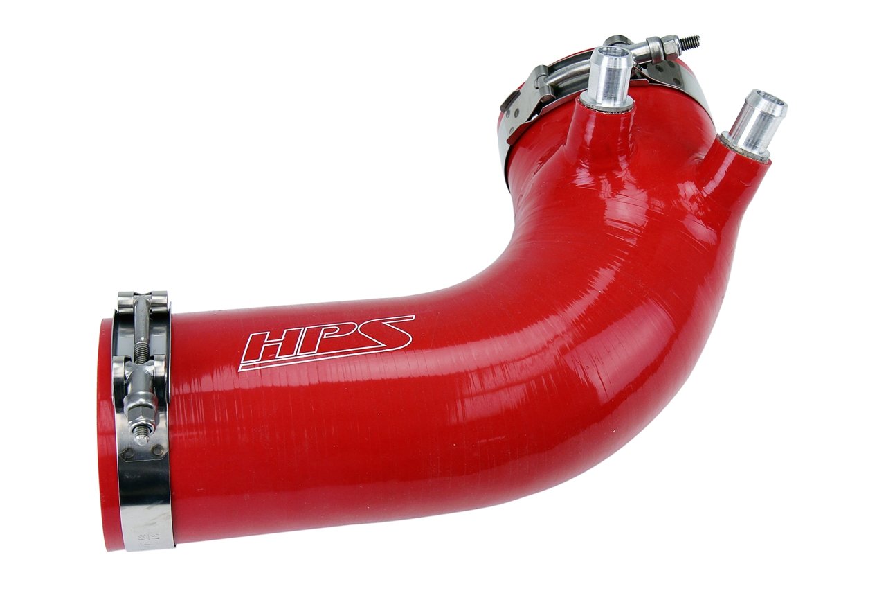 HPS Performance HPS Silicone Air Intake Kit Post MAF Hose Lexus 2008-2014 ISF V8 5.0L, 18521