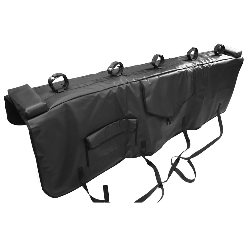 Universal 60" Pickup Tailgate Pad Cover w/ 5 Bike Racks & 1 Tool Bag