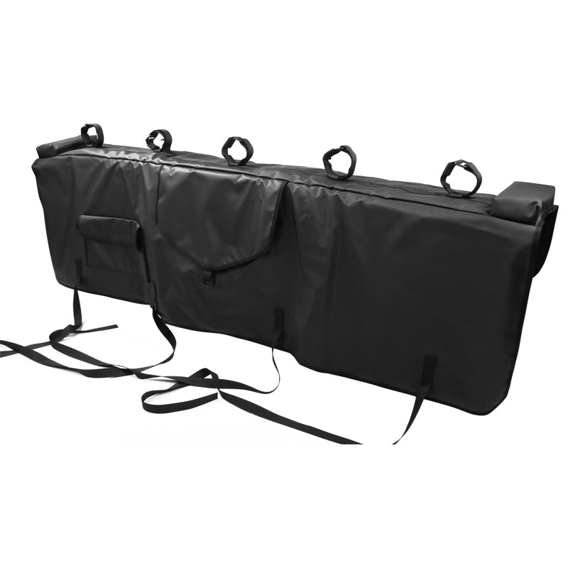 Universal 60" Pickup Tailgate Pad Cover w/ 5 Bike Racks & 1 Tool Bag