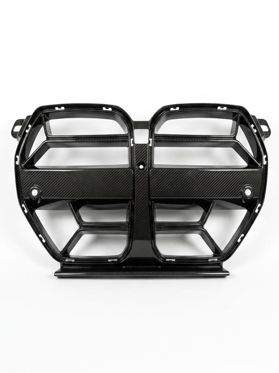 BMW 3 Series M3 G80 M4 G82 CSL Style Carbon Fiber Front Grille (2021 - 2023)