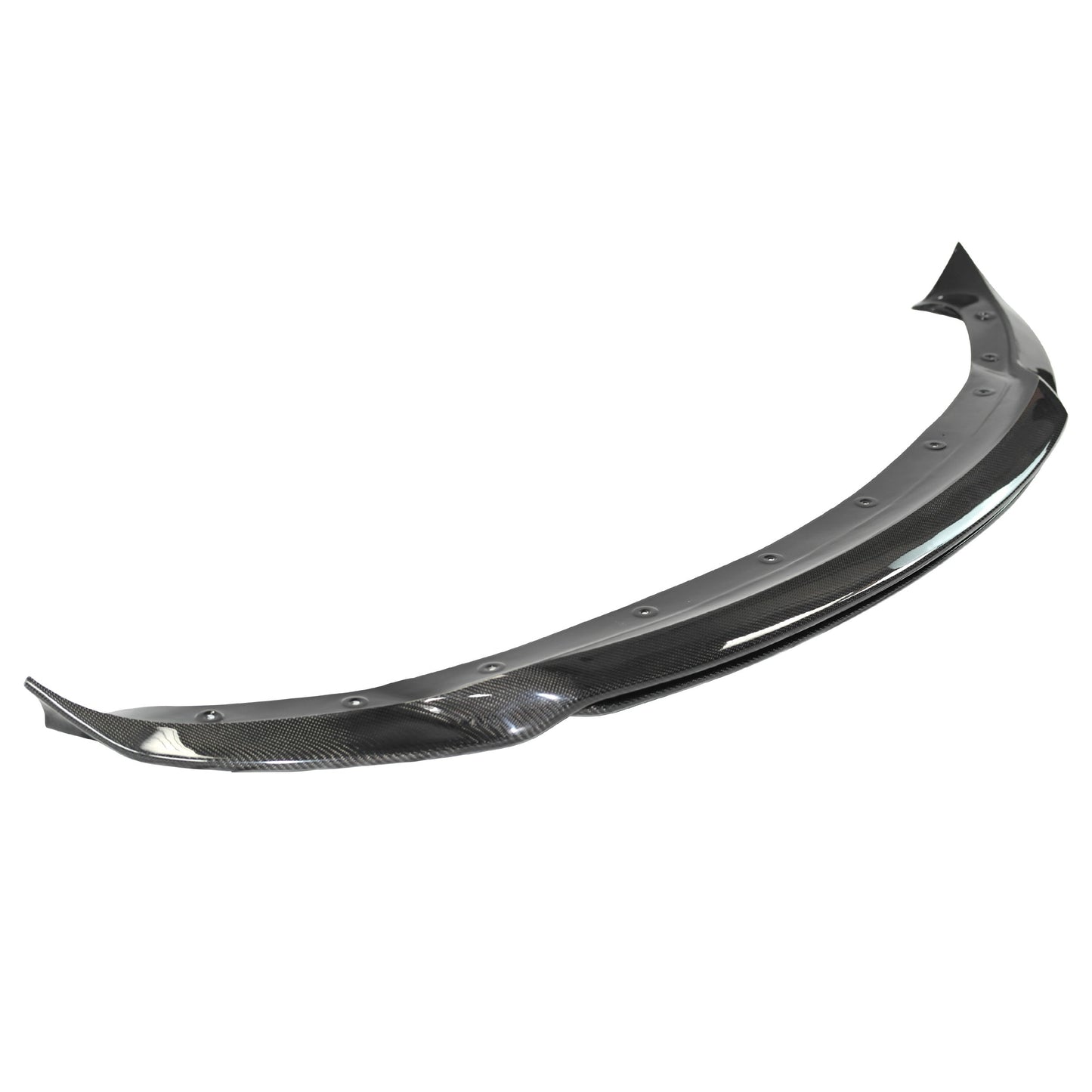 2017-2023 Tesla Model 3  AT Style 2PCS Carbon Fiber Front Lip