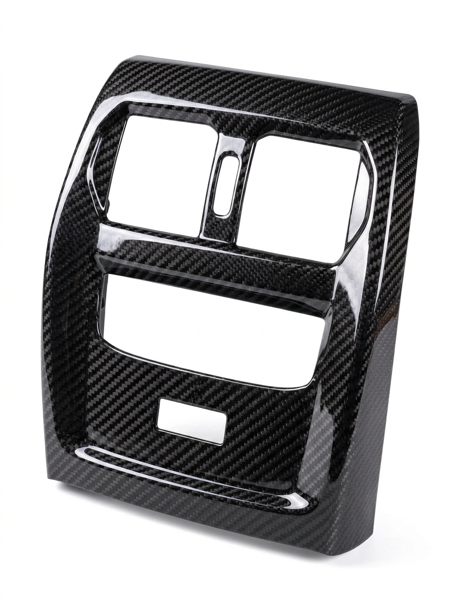 BMW 3 Series G80 G82 M3 M4 Carbon Fiber Rear Console Trim (2019+)