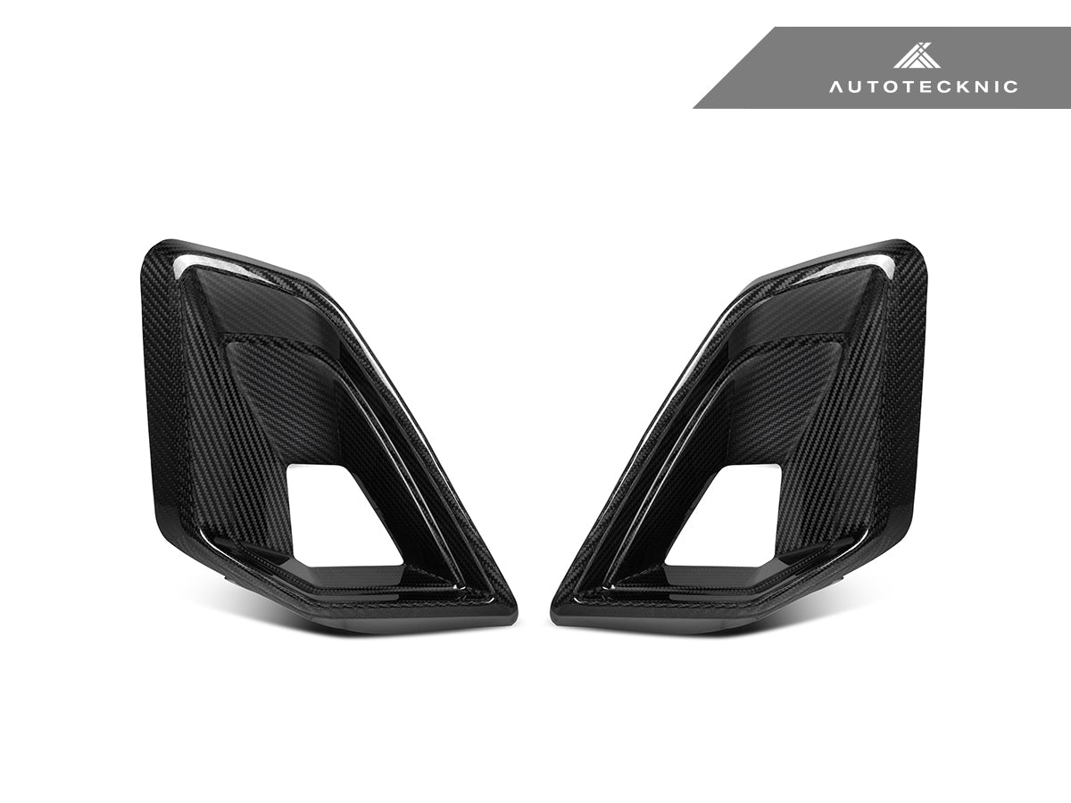 AutoTecknic Dry Carbon Front Bumper Air Vent Set - G05 X5 LCI