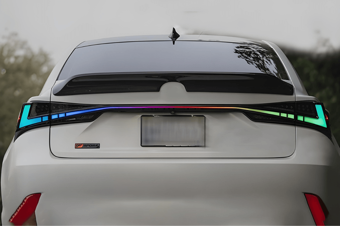 Lexus IS 300h Modern Tail Light Upgrade (RGB Color Changing) LED Tail Lights (2014-2020)