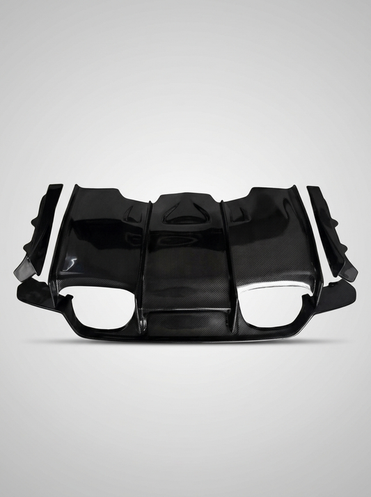 BMW 3 Series F80 F82 M3 M4 PSM Style Carbon Fiber Rear Diffuser Under Tray (2015 - 2020)