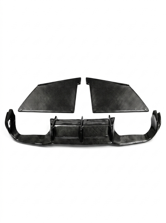 BMW 2 Series M2 F87 MTC Design Carbon Fiber Diffuser (2014 - 2021)