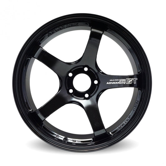 Advan GT Beyond 18x10.5 +24 5-114.3 Racing Titanium Black Wheel YAQB8L24ETB