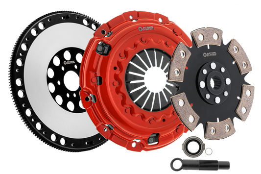 Action Clutch 96-99 BMW M3 3.2L (S52) Stage 6 Clutch Kit (2MD) w/Lightened Flywheel ACR-3363