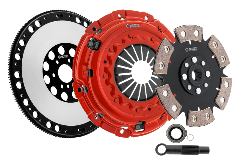 Action Clutch 98-99 BMW 323i 2.5L (M52) Stage 6 Clutch Kit (2MD) w/Lightened Flywheel ACR-3323