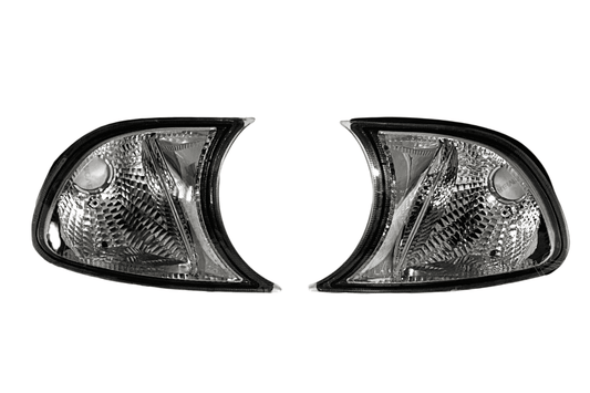 2002-2003 BMW 3 Series E46 2D / Convertible & 2002-2006 E46 M3 Screw-On JDM Crystal Clear Corner Lights