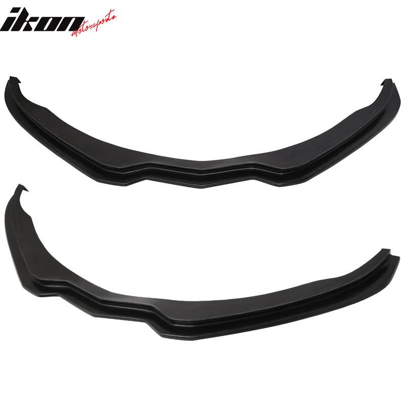 2014-2019 Chevrolet Corvette C7 ST Style Unpainted Front Bumper Lip PU