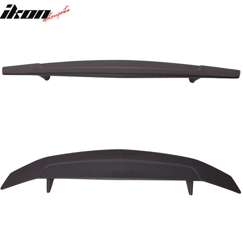 2016-2021 Honda Civic IKON Type A Primer Black Rear Spoiler Wing ABS
