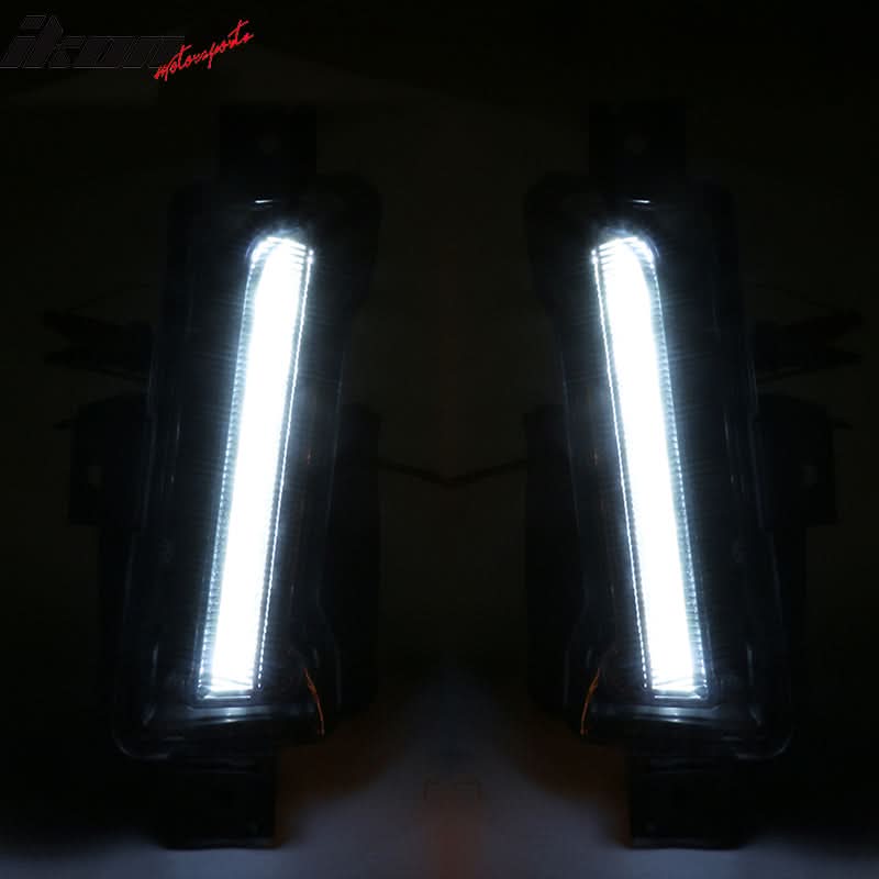 2016-2024 Chevy Camaro ZL1 Clear Fog Light No Turn Signal Function ABS