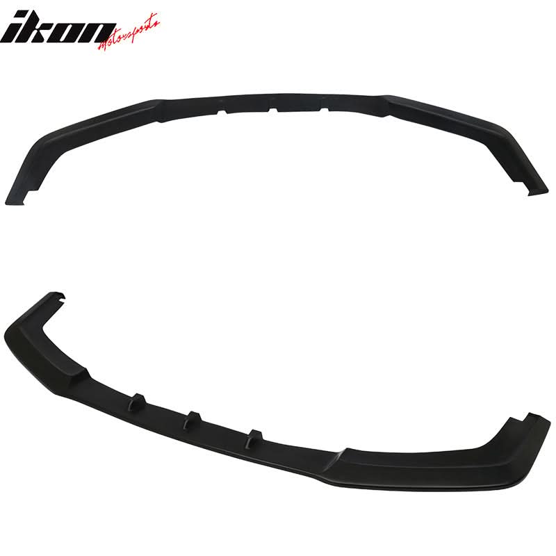 2017-2021 Honda Civic Hatchback IKON V3 Style Front Bumper Lip PU