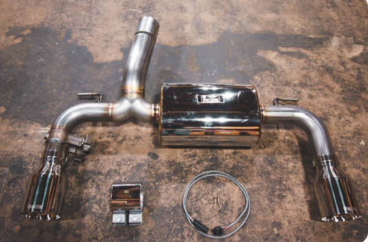 Valvetronic Designs Valved Axleback Exhaust / Muffler BMW F30 F22 F36 F32 N55 B58 B46 N20