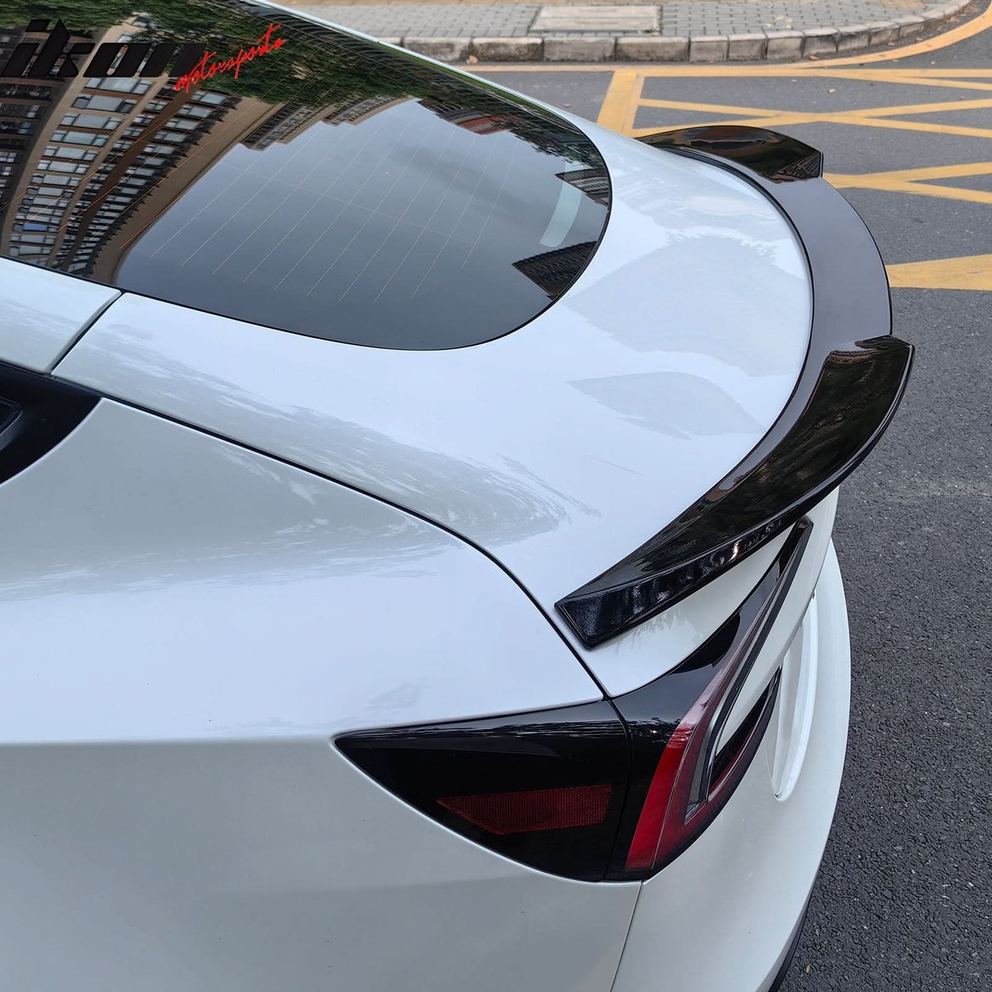 2024 Tesla Model 3 Performance Style Gloss Black Trunk Spoiler ABS