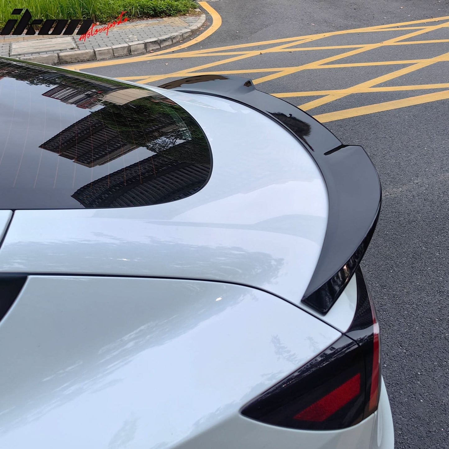 2024 Tesla Model 3 Performance Style Gloss Black Trunk Spoiler ABS