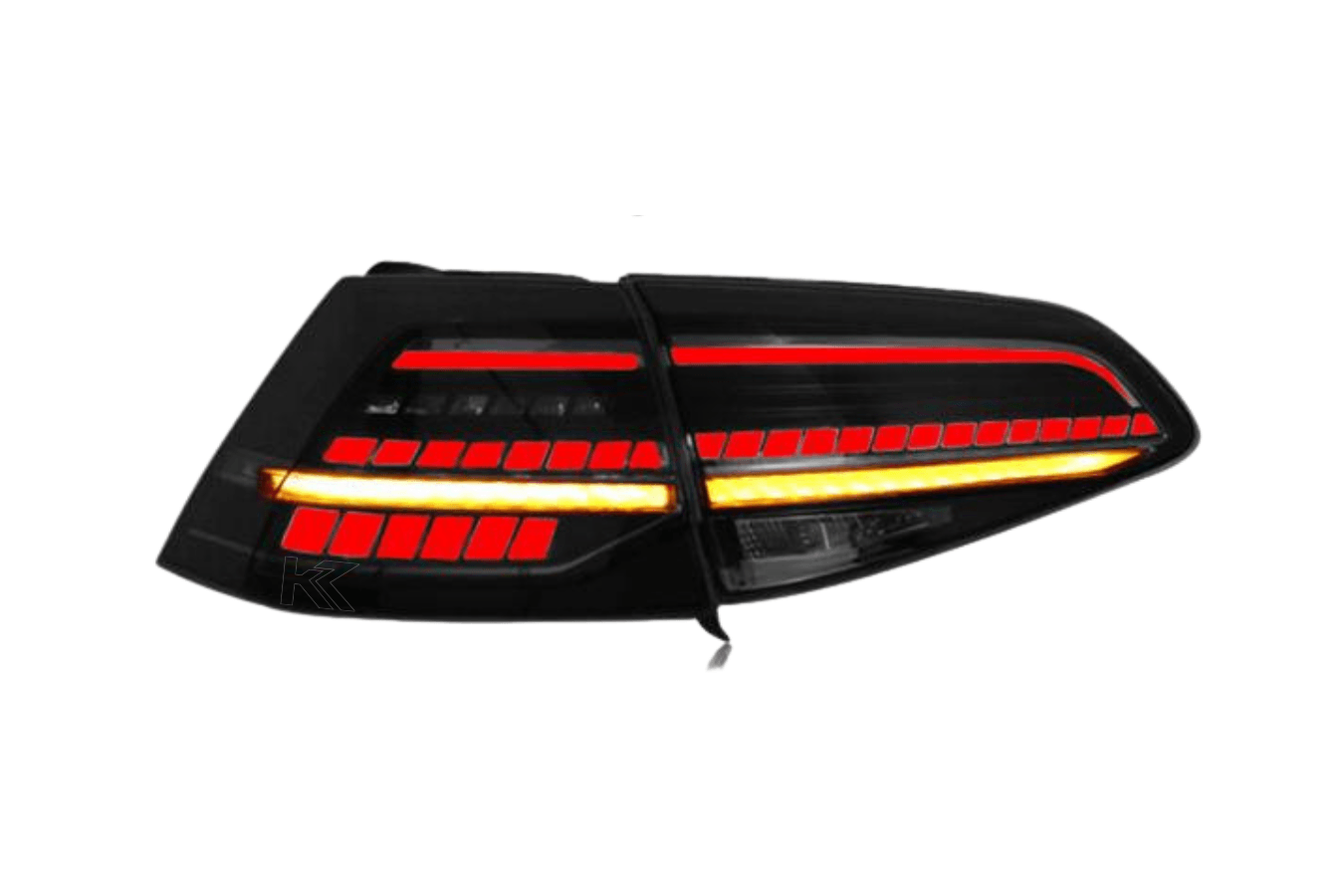 VW MK7 Golf 7 and Golf MK7 7.5 Euro Style Tail Lights 2013-2019