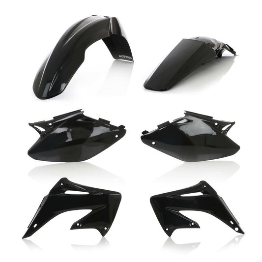 Acerbis 04-07 Honda CR125R/250R Plastic Kit - Black 2040950001