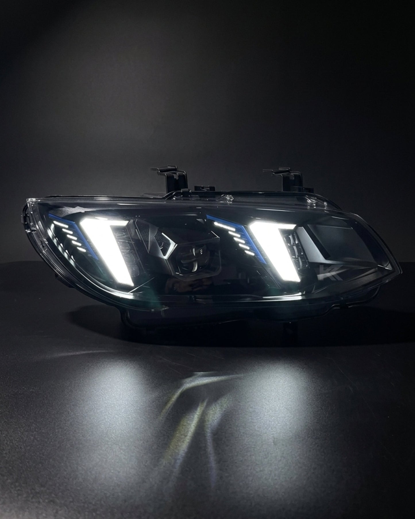 BMW 3 Series M3 E92 / E93 Snake Eye LCI LED Headlight Assembly with Dual-Color DRL 2010 - 2013 (335i / 328i)