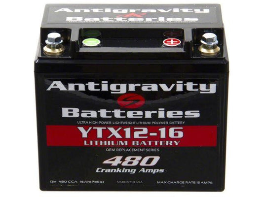 Antigravity Batteries Ultra-Lightweight Lithium Nano-Phosphate Motorsport Battery