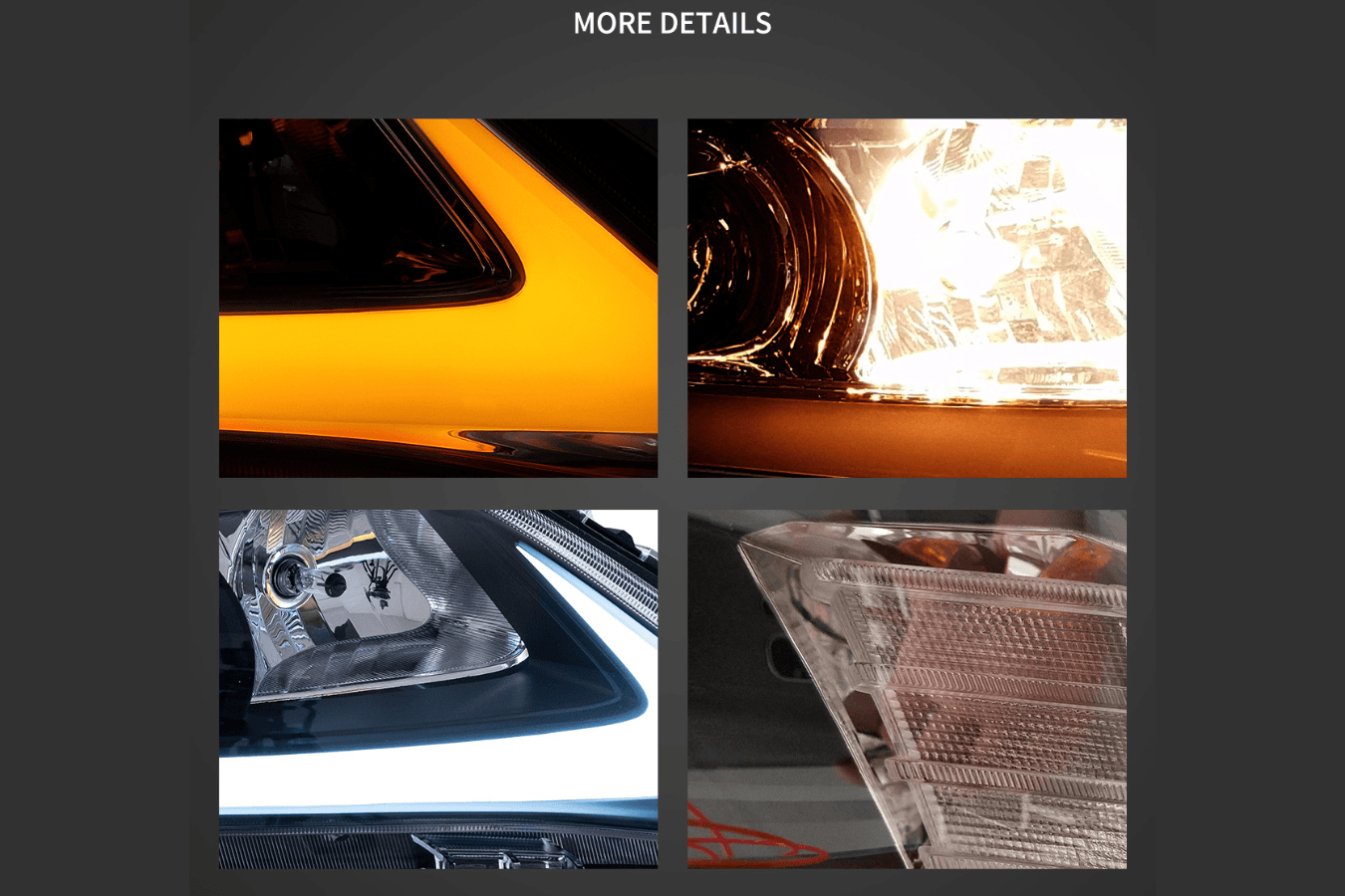 Toyota Camry 6th Gen XV40 Facelift Regular Models Sedan Projector Headlights Upgrade (2009-2011)