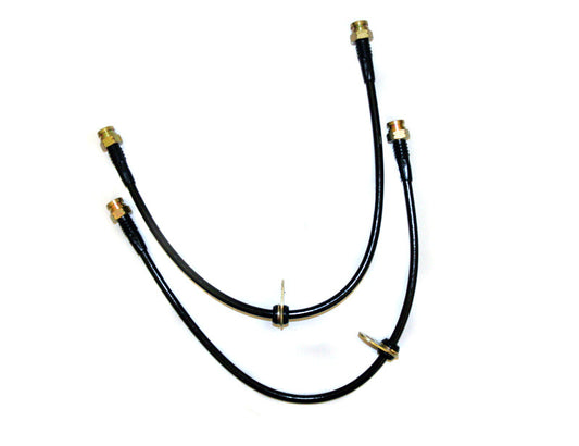 Agency Power 08-15 Mitsubishi Evo X Front Steel Braided Brake Lines AP-CZ4A-405