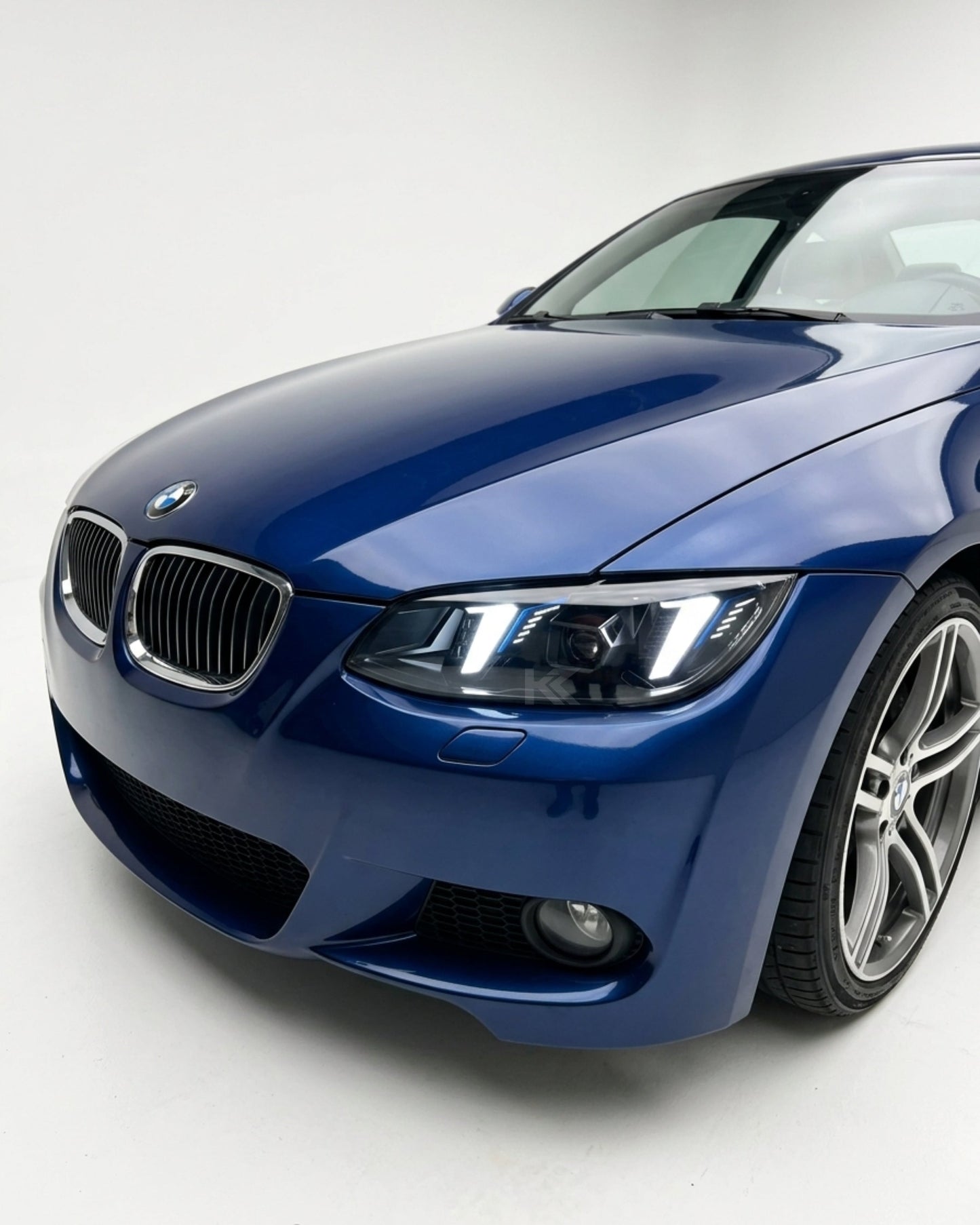 BMW 3 Series M3 E92 / E93 Snake Eye LCI LED Headlight Assembly with Dual-Color DRL 2010 - 2013 (335i / 328i)