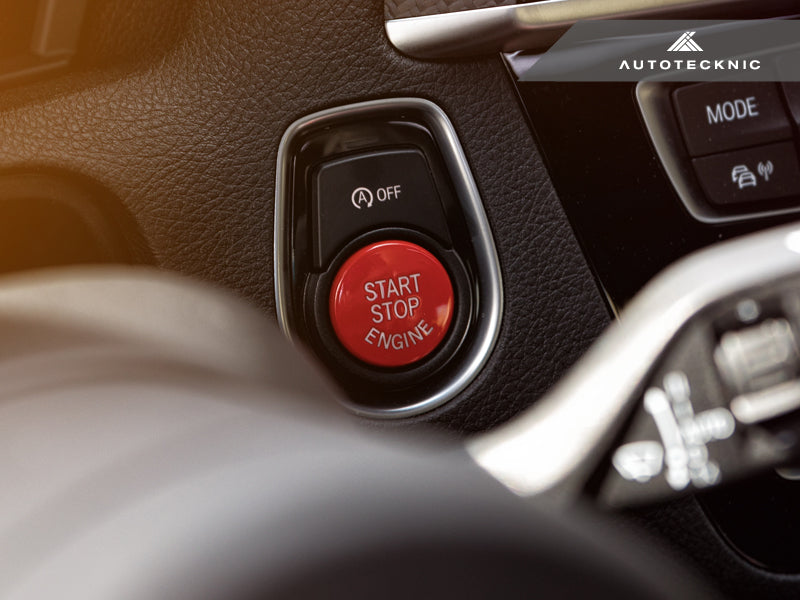 AutoTecknic Red Start Stop Button - F20 1-Series
