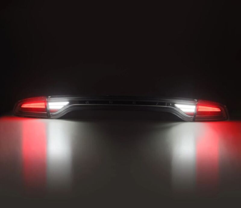 AlphaRex 15-23 Dodge Charger NOVA-Series Prismatic LED Tail Lights Alpha-Black 642020 *Discontinued