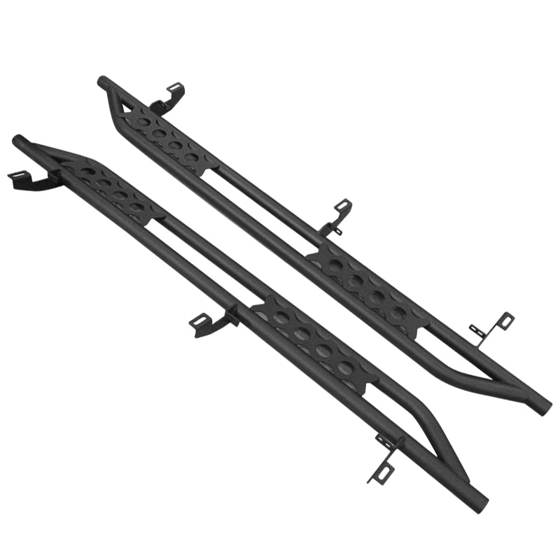 2007-2018 Jeep Wrangler JK 4-Door Running Boards Side Step Nerf Bars