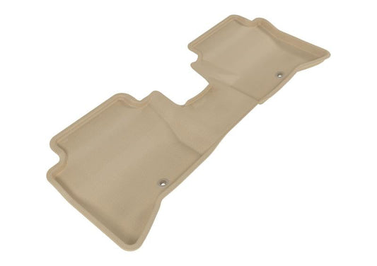 3D MAXpider 2014-2017 Kia Rio/Rio5 Kagu 2nd Row Floormats - Tan L1KA03721502