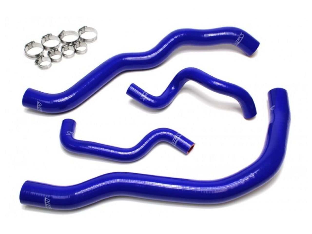 HPS Performance HPS Reinforced Blue Silicone Radiator Hose Kit Coolant Hyundai 11-14 Sonata 2.0L Turbo