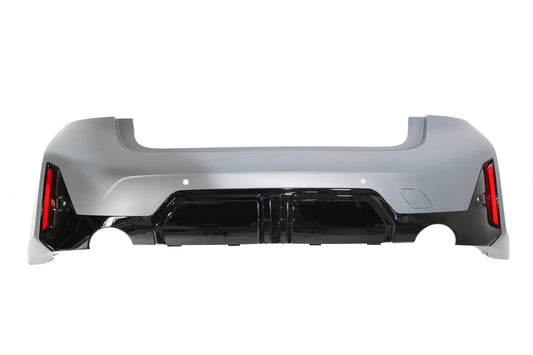 2023-2025 BMW LCI G20 3 Series, M-Performance Style Rear Bumper With 4 PDC