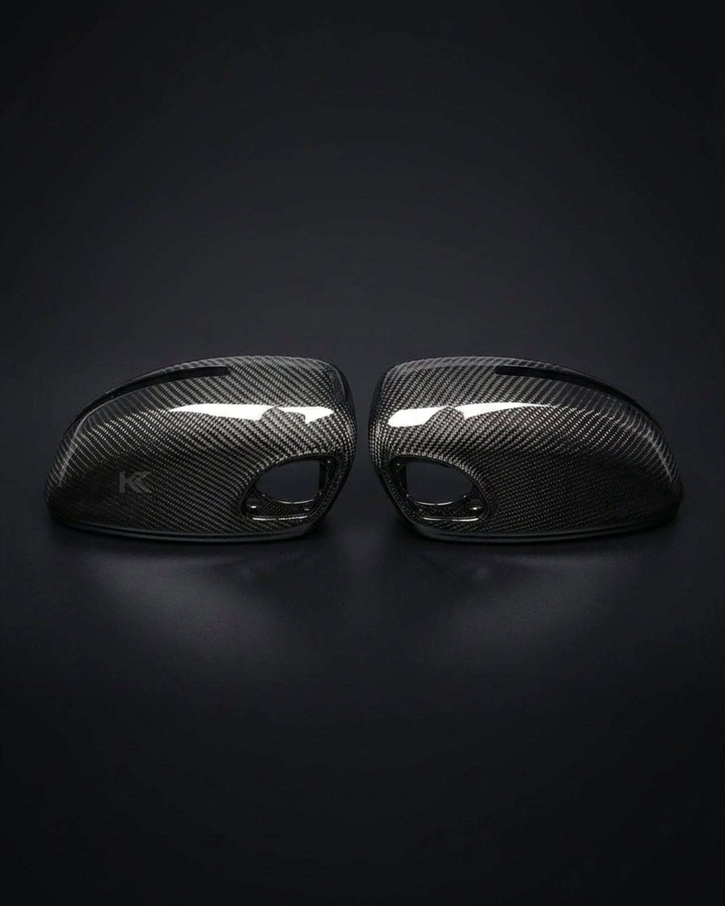 2008–2014 Audi R8 / 2008–2012 Audi TT Side Wing Mirror Covers – Carbon Fiber