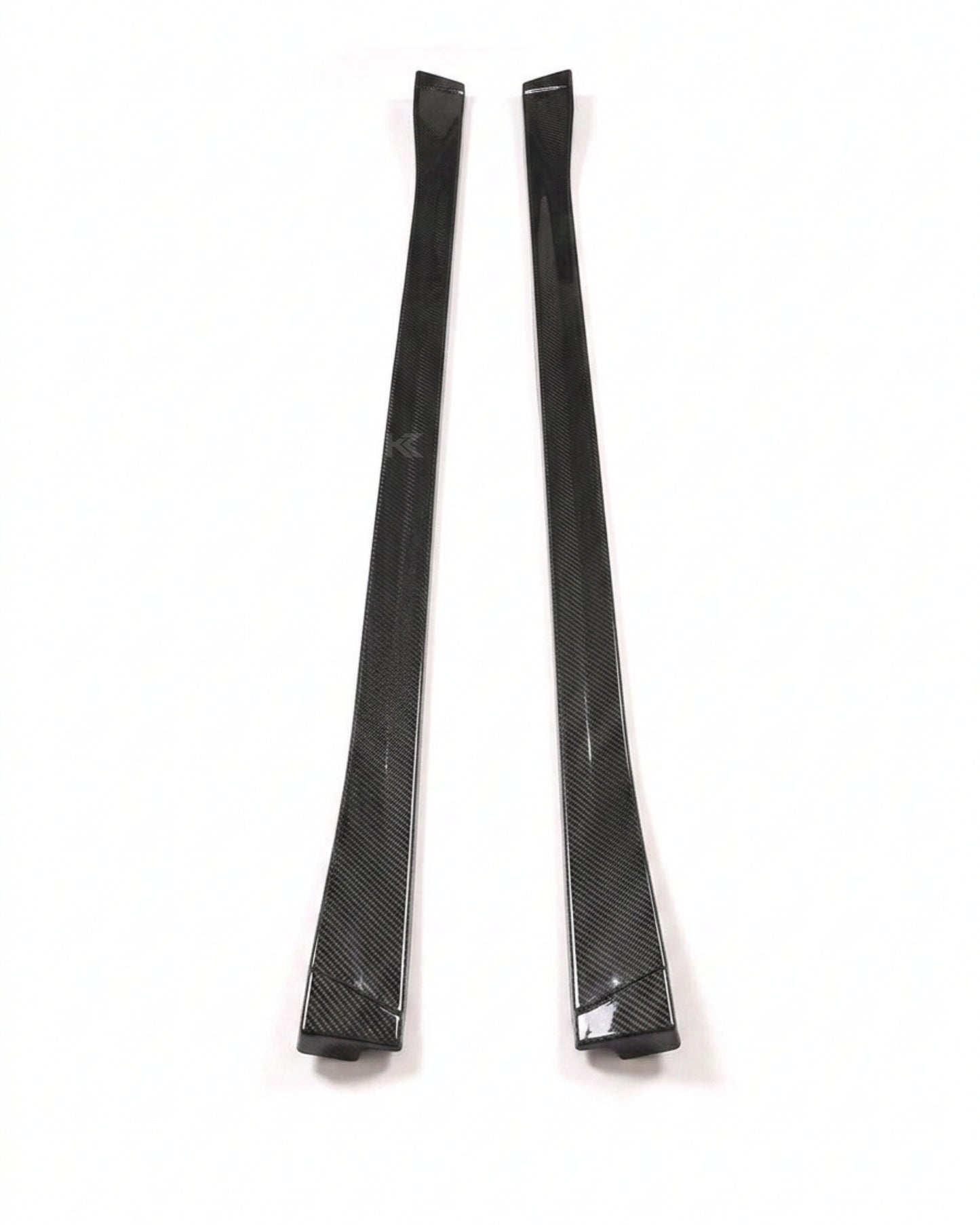 2015–2020 Volkswagen Transporter / Multivan / Caravelle T6 Side Skirt Extensions – Carbon Fiber