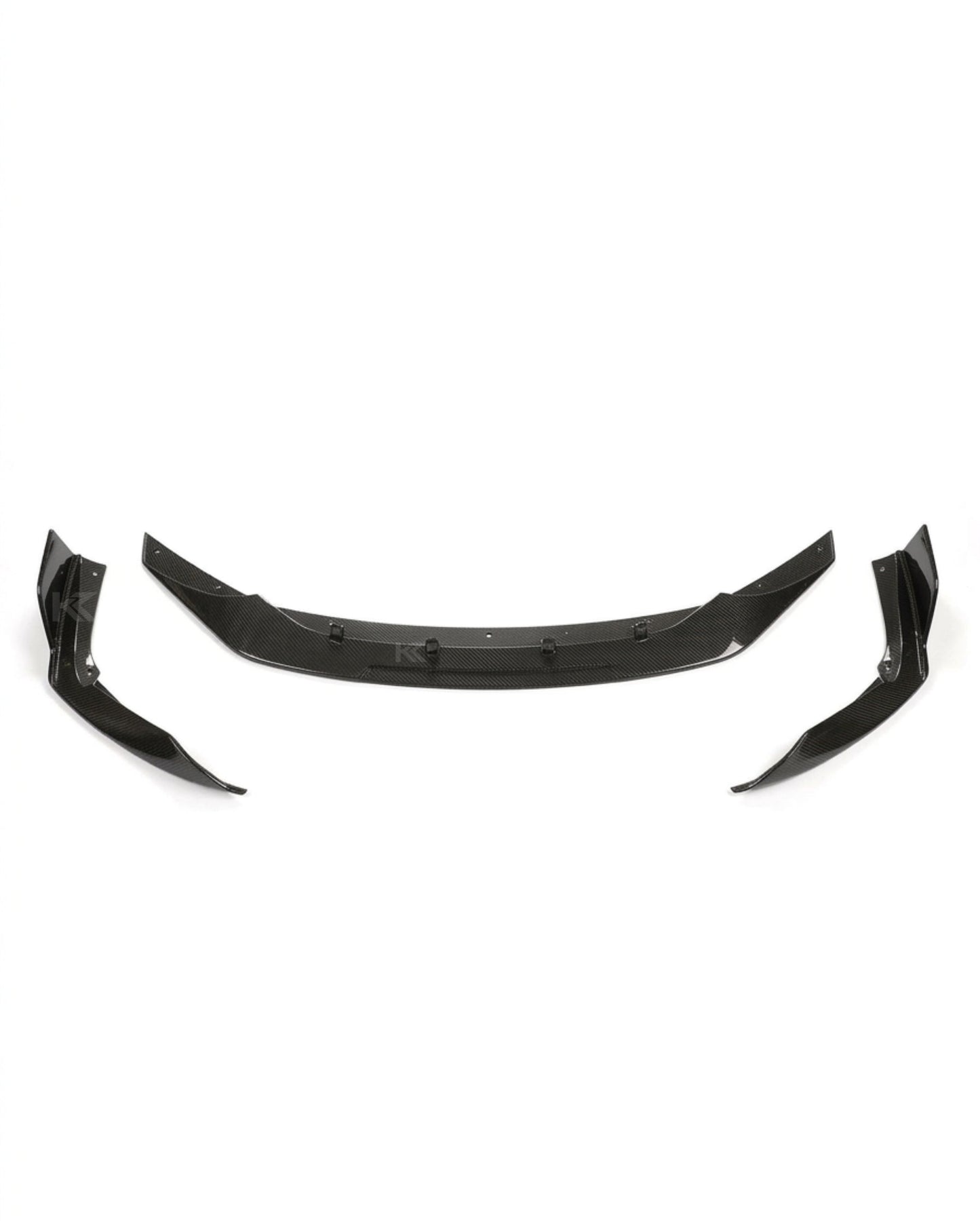 2019–2021 Audi RS6 C8 Avant Front Bumper Lip Spoiler – Pre-Preg Dry Carbon Fiber