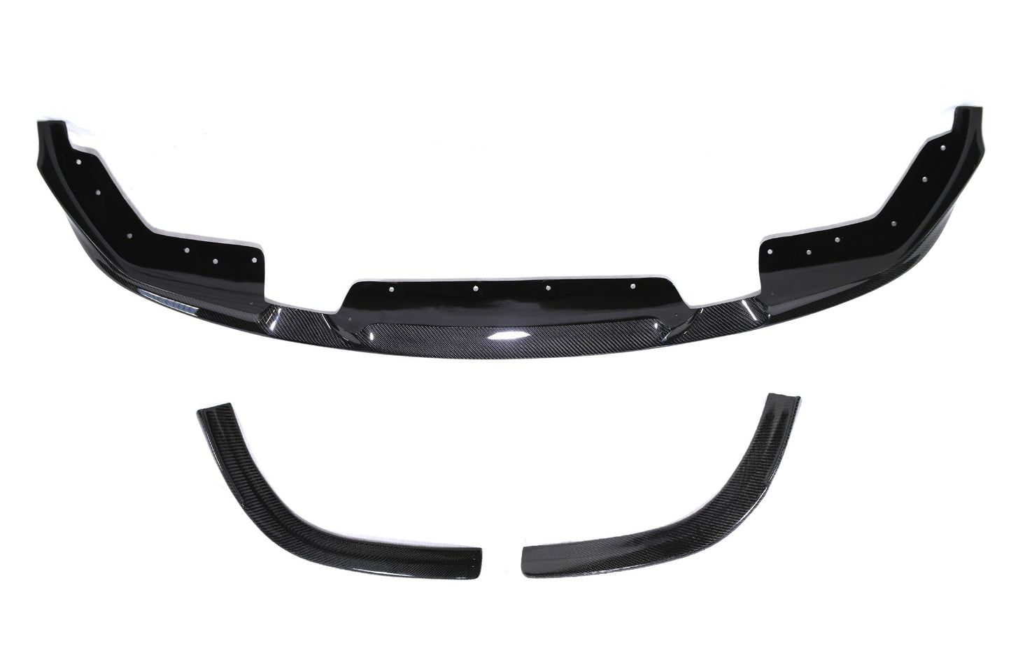 2019-2021 BMW PRE-LCI G20 3 Series w/ M-PKG, 3D Style Carbon Front Lip (3PCS)