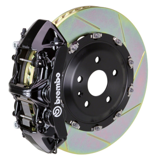 Brembo 24+ BMW M30i/530i XDrive Front GT BBK 6 Piston Cast 380x34 2pc Rotor Slotted Type-1 - Black 1N2.9092A1